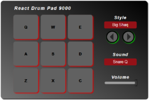 Drum Machine - React App